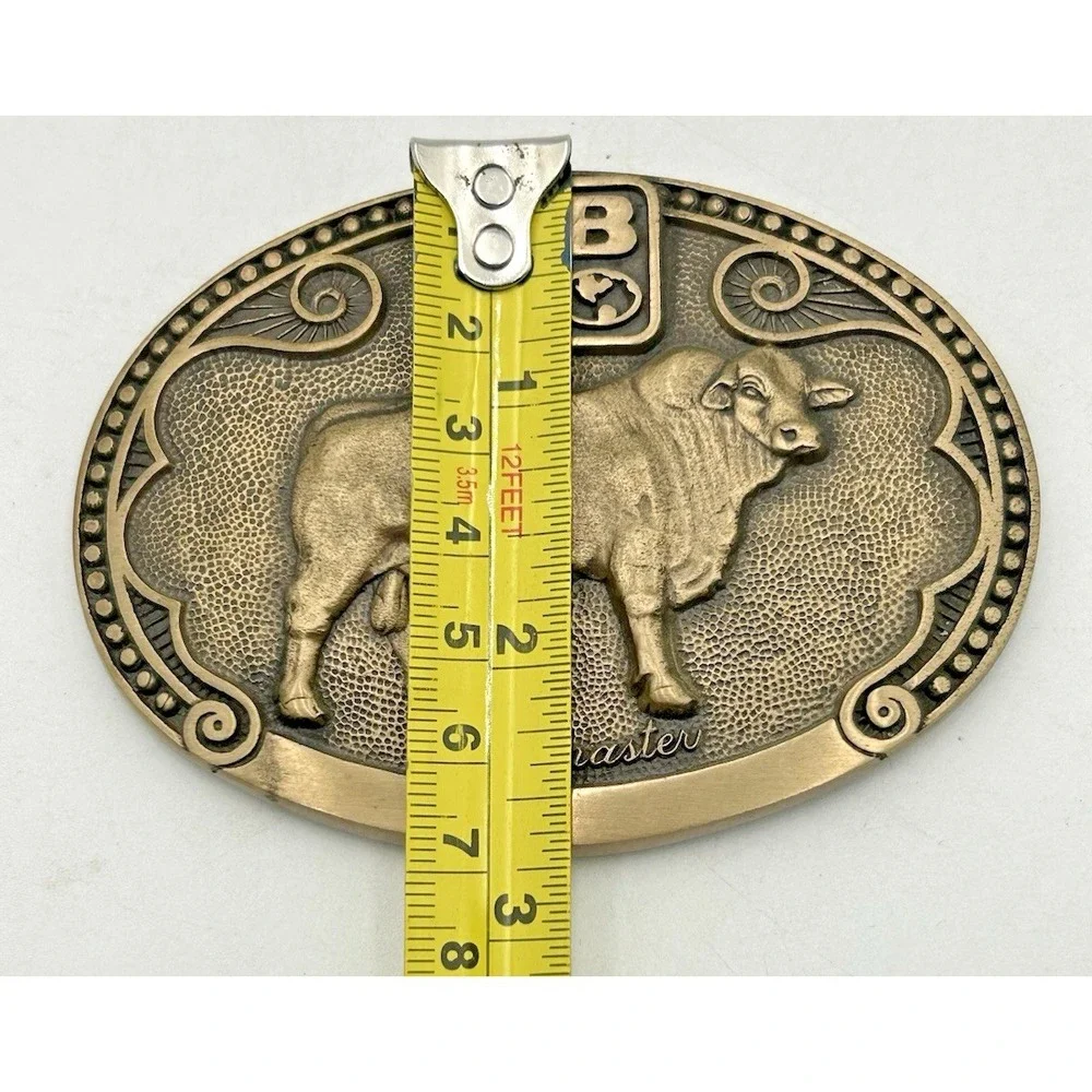 TONY LAMA Beefmaster Bull Cow Sire Belt Buckle Cattle Breed Series FIRST Edition